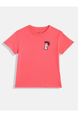 PUMA Girls Pure Cotton Relaxed Fit T-shirt