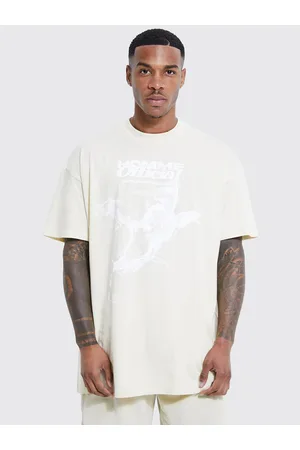 Boohoo Typography Printed Pure Cotton Oversized T-shirt