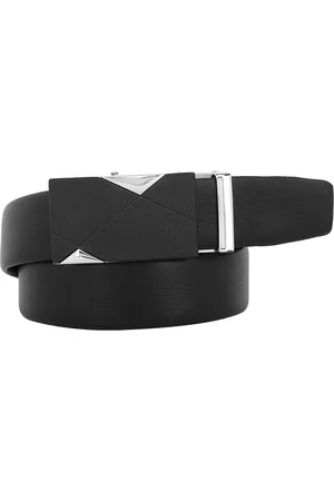 Zacharias Men Slim Textured Autolock Belt