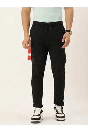 HARVARD Men Classic Slim Fit Solid Trousers
