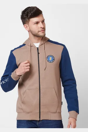 Giordano Colourblocked Hooded Sweatshirt