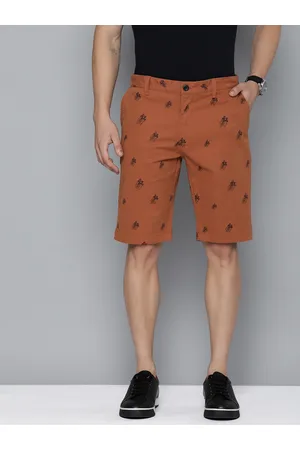Indian Terrain Men Conversational Printed Slim Fit Chino Shorts