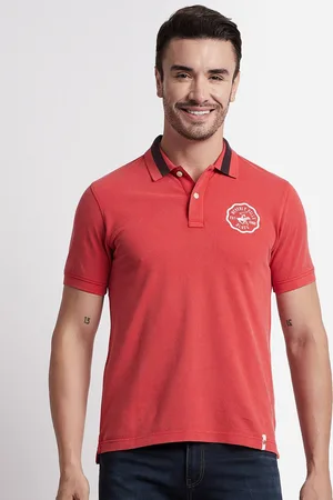 Beverly Hills Polo Club Polo Collar Cotton T-Shirt