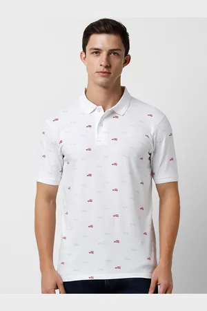 Peter England Conversational Printed Polo Collar T-shirt