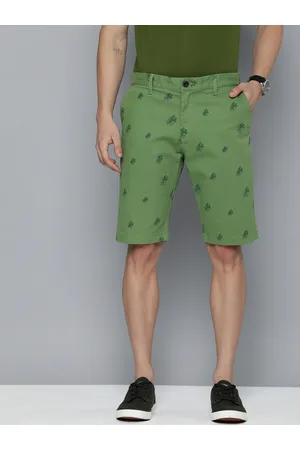 Indian Terrain Men Conversational Printed Slim Fit Chino Shorts