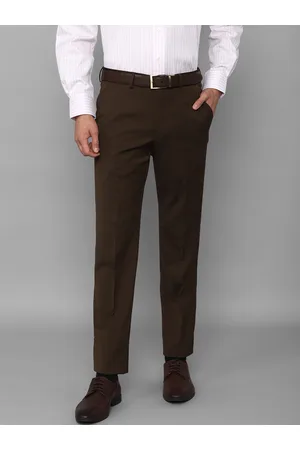 Buy Luxure By Louis Philippe Men Slim Fit Trousers - Trousers for Men  22926740