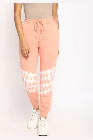 Fabindia Women Dyed Regular Fit Cotton Joggers