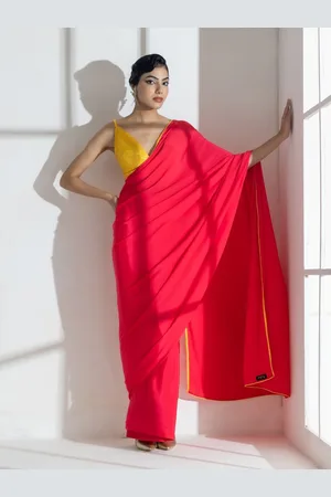 Swtantra Pure Crepe Saree