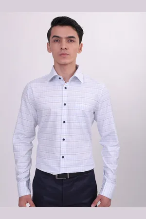 LOUIS STITCH Comfort Striped Cotton Formal Shirt