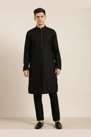 TheEthnic.Co Regular Thread Work Pure Cotton Kurta With Pyjamas