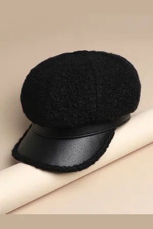 Campus Sutra Women Self Design Ascot Cap