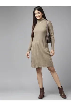 Cayman Solid Acrylic Jumper Dress