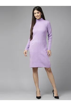 Cayman Solid Acrylic Jumper Dress
