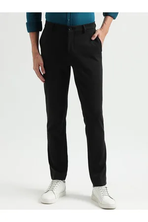 Benetton Men Mid-Rise Slim Fit Formal Trousers