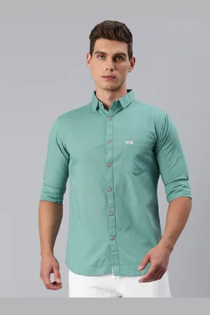 Majestic Men Comfort Slim Fit Pure Cotton Casual Shirt