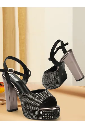Elle Embellished Platform Heels