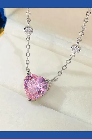 Designs & You Silver-Plated AD-Studded Pendant