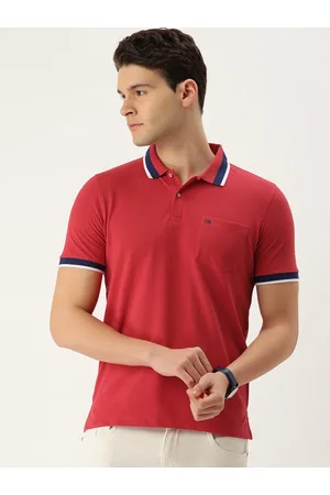 Peter England Men Polo Collar T-shirt