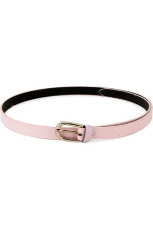 STYLE SHOES Women Textured Formal Slim Belt