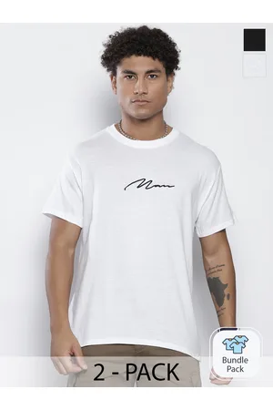 Boohoo Pack of 2 Pure Cotton T-shirts
