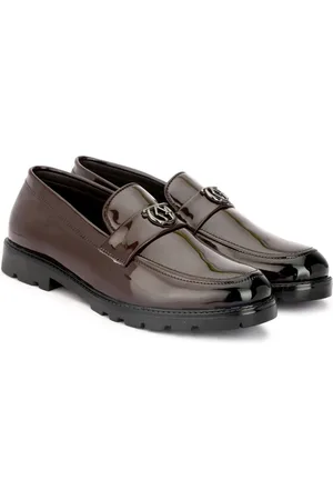 SHOZANIA Men Leather Formal Loafers