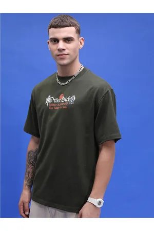 Highlander Unisex Graphic Printed Dropshoulder Oversized Tshirt