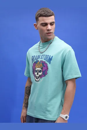 Highlander Unisex Graphic Printed Drop-Shoulder Oversized T-shirt