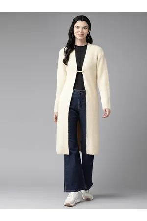 Cayman Women Wool Longline Shrug