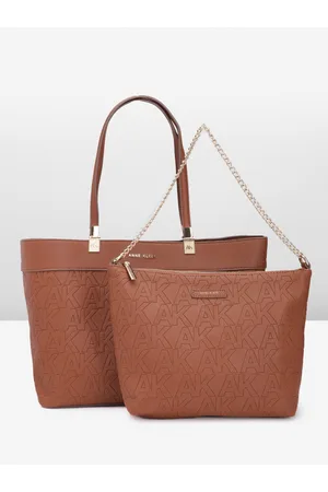 Anne Klein Textured Structured Shoulder Bag