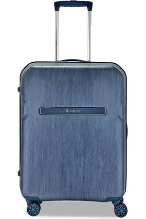 Carlton London Hard-Sided Large Trolley Suitcase