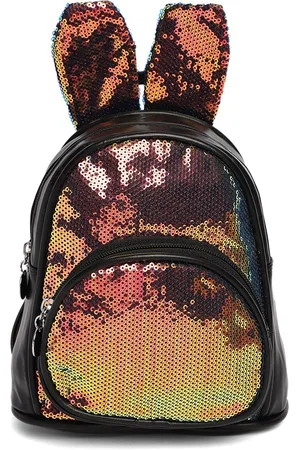 Kids On Board Girls Embellished Rabbit Ear Backpack