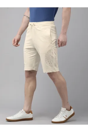 Ralph Lauren Men Pure Cotton Brand Logo Printed Mid-Rise Shorts
