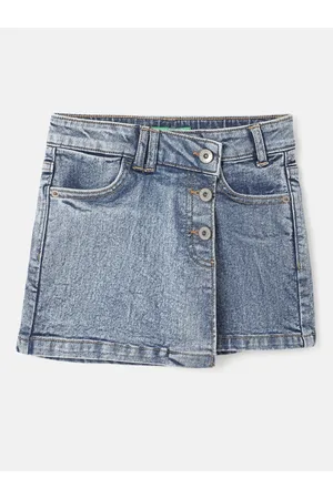 Benetton Girls Mini Skorts
