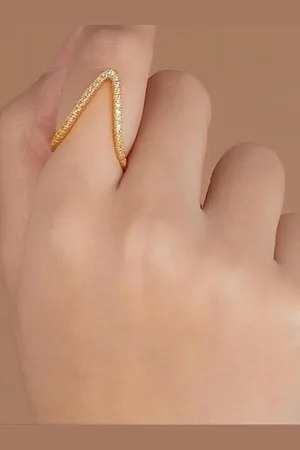 EL REGALO Women Stone-studded Finger Ring