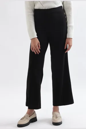 CENTRESTAGE Women Flared High-Rise Trousers