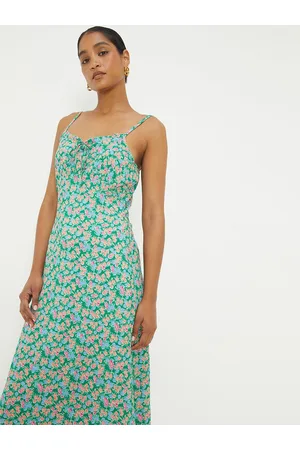 Dorothy Perkins Floral Print A-Line Midi Dress