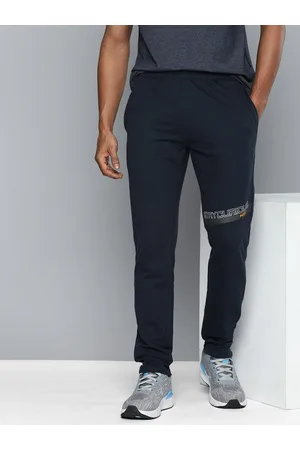 HRX Men Typography Printed Regular Fit Track Pants