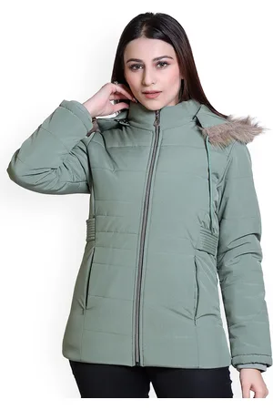 Brazo Lightweight Faux Fur Trim Hooded Parka Jacket