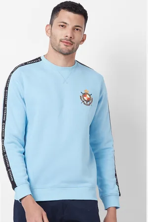 Giordano Round Neck Applique Sweatshirt