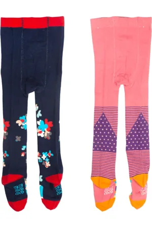 MeeMee Mee Mee Girls Pack of 2 Soft Cotton Stockings