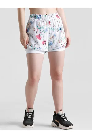 ONLY Women Floral Printed Training or Gym Shorts