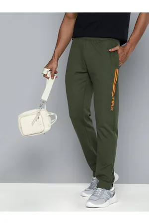HRX Men Typography Printed Regular Fit Track Pants
