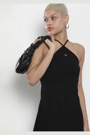 Tommy Hilfiger Halter Neck A-Line Mini Dress