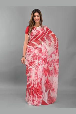 Apratim Chiffon Tie and Dye Saree