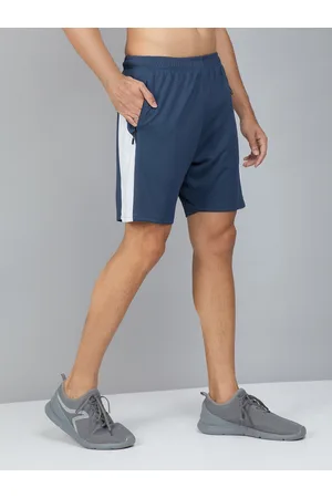 TECHNOSPORT Men Slim Fit Antimicrobial Training or Gym Sports Shorts