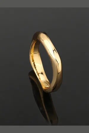 ESTELE Gold-Plated Finger Ring