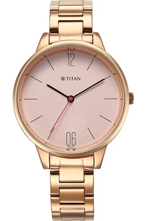 Titan Women Stainless Steel Bracelet Style Straps Analogue Watch 2648WM04