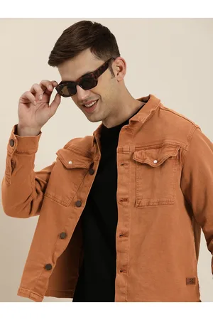 HERE&NOW Solid Regular Denim Trucker Jacket