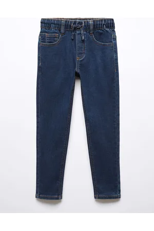 MANGO Boys Comfy Stretchable Jeans
