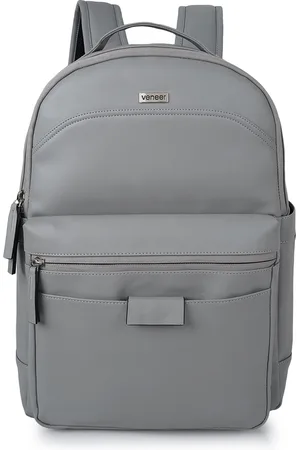 Veneer Unisex Water Resistant Leather 16 Inch Laptop Backpack